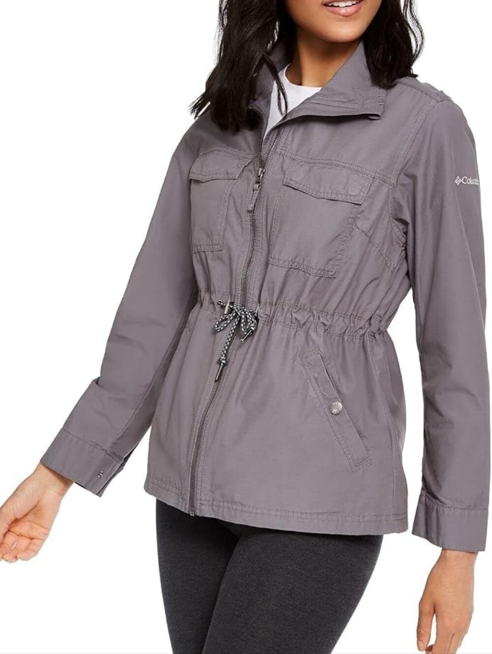 Columbia Tanner Ranch Jacket Women's XS Gray